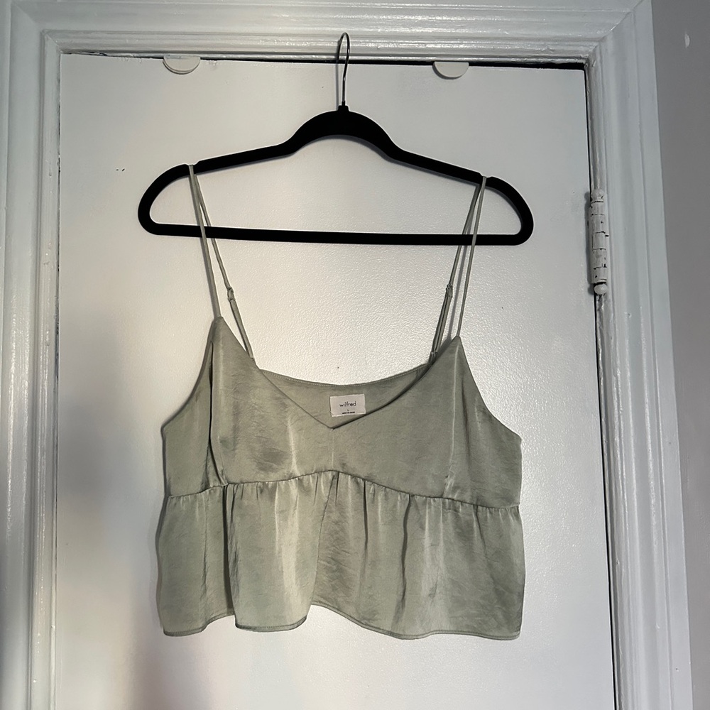 Aritzia Wilfred Babydoll Top